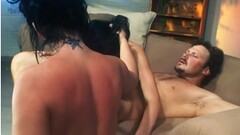 Gleesome threesome: pussy and anal fuck Thumb