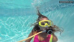 Naughty Cute Teen Irina Poplavok Swims Naked Underwater Thumb