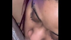 Super sloppy ball sucking Thumb
