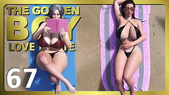 THE GOLDEN BOY #67 &bull_ Two busty MILFS with thicc bodies on the beach Thumb